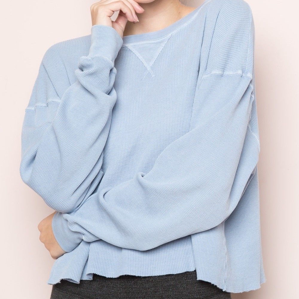 Brandy Melville Laila Thermal Long sleeve shirt